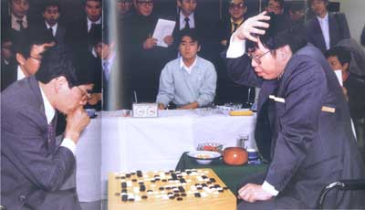 8年第三届中日围棋擂台赛聂卫平与加藤正夫博