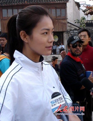 组图:中国版《排球女将》在苏州开拍 08年上演