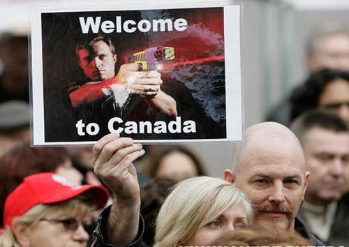 组图:加拿大警察枪杀波兰新移民 举国震惊