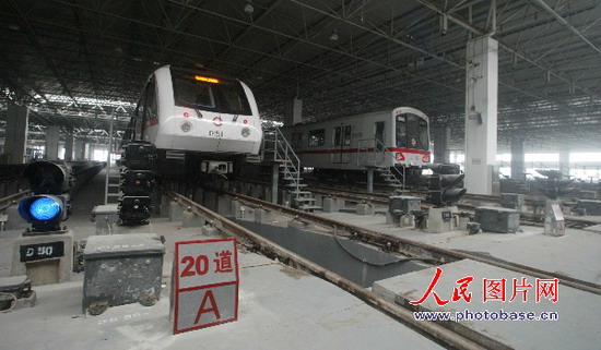 亚洲最大的地铁列车停车场工程也已通过