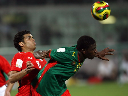组图:足球非洲杯小组赛埃及胜喀麦隆