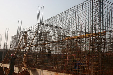 组图:中国援建多哥洛美地区中心医院工程进展