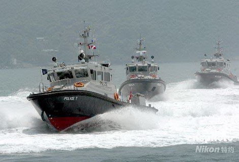 香港水警起用新型巡逻艇