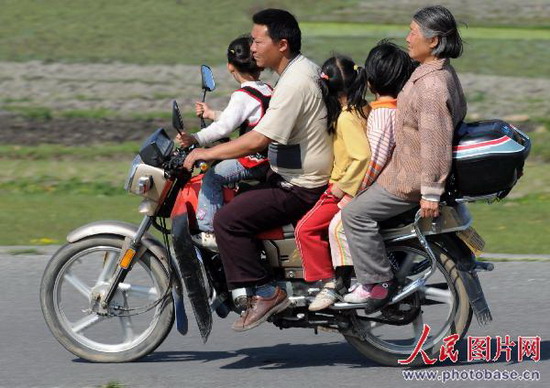 贵阳农村摩托车超拽+载量尤如一辆小轿车