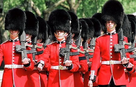 英国皇家仪仗队5名士兵涉嫌吸毒遭解职