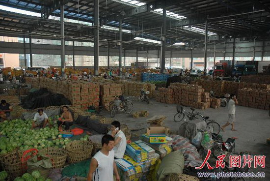 杭州农副产品物流中心:华东地区最大的农副产