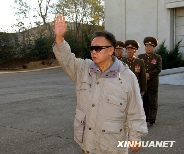 金正日视察朝鲜人民军部队