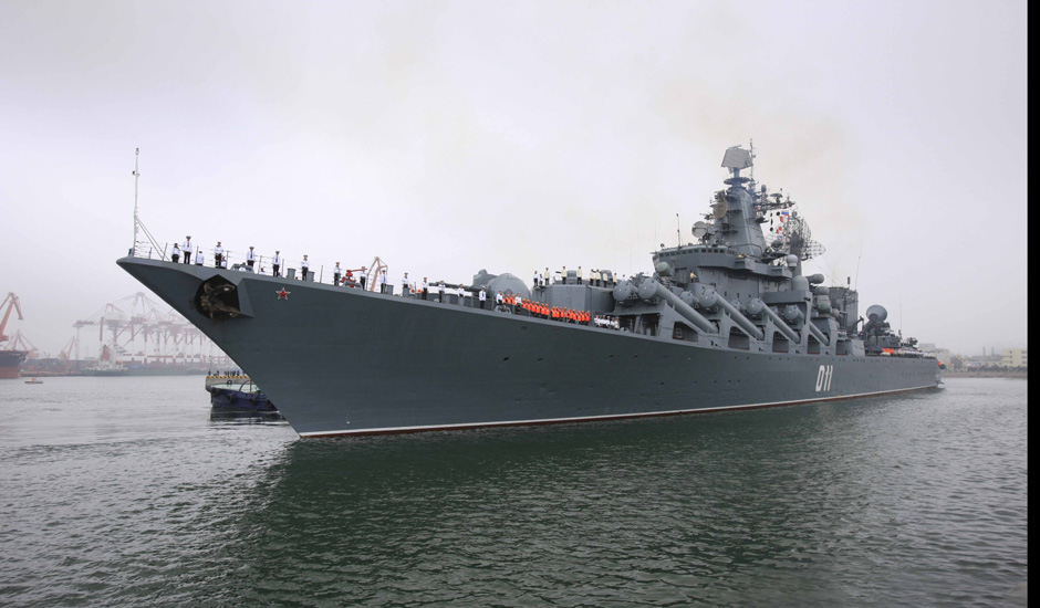 俄罗斯海军"瓦良格"号导弹巡洋舰