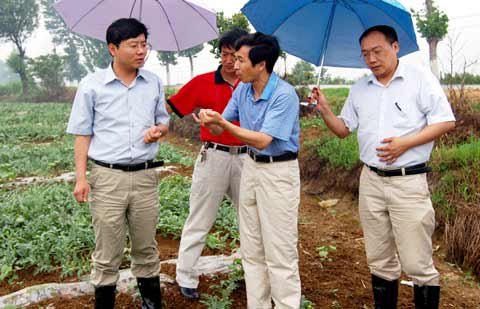 湖北宜城29岁市长专人打伞照片曝光