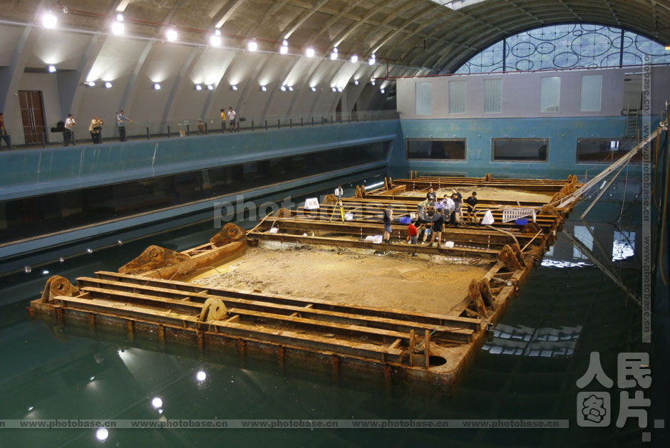 高清:南海一号沉船第一阶段考古发掘