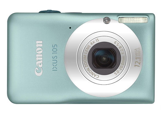 佳能推出新款数码相机Digital+IXUS+105+IS--图片--人