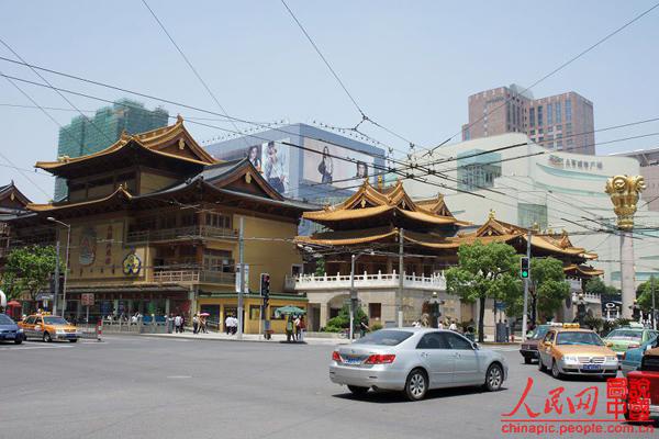 上海闹市中的著名古刹--静安寺 (2)