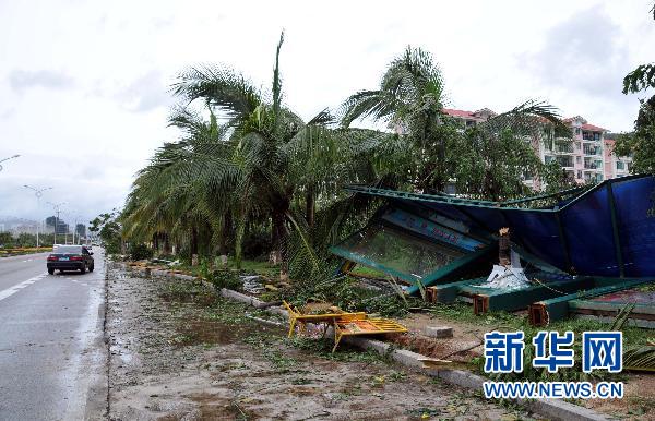 台风康森给三亚造成直接经济损失1.2亿元 (2