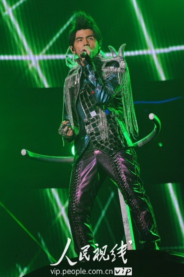 周杰伦2010超时代演唱会在郑州举行 (4)