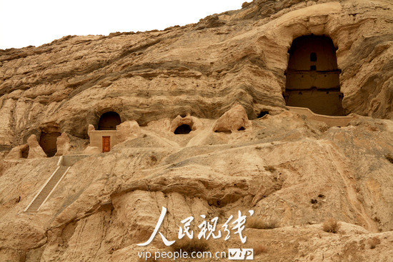 新疆库车森木塞姆千佛洞除险加固工程近期完工