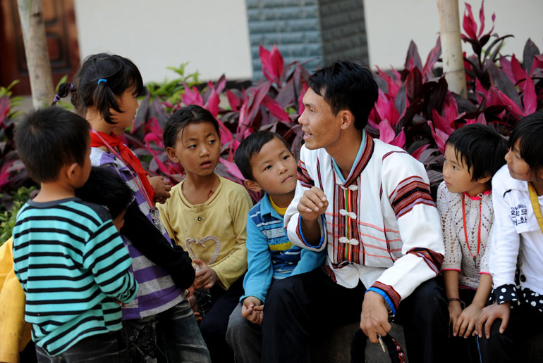 高清:来自云南边疆的基诺族教师代表的心愿
