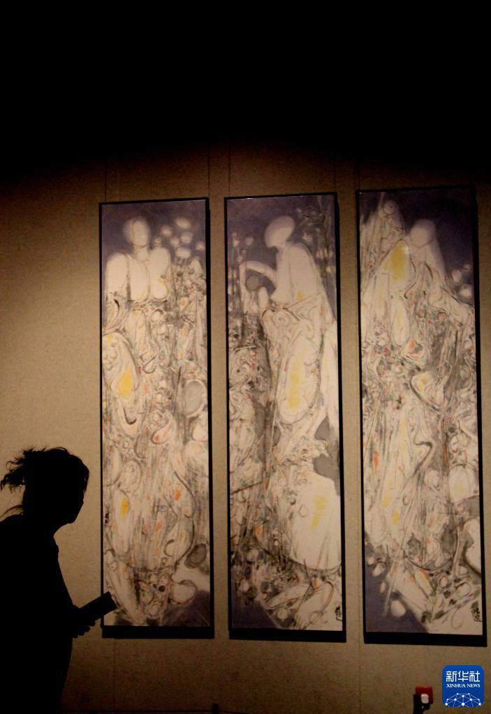 第八届全国画院美术作品展览在济南开幕