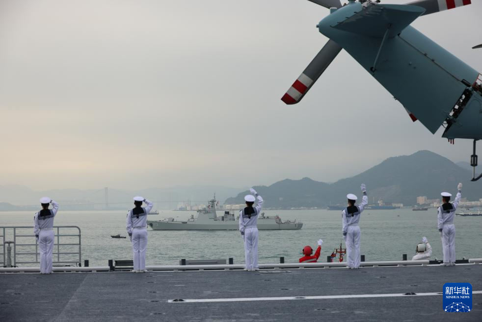 水兵舰艇编队美满完成拜候喷鼻港勾当返航