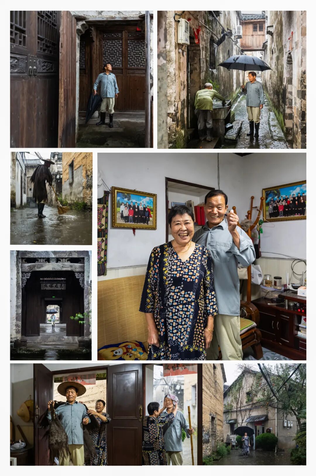 《新光村的老村长》 潘仁芳 摄