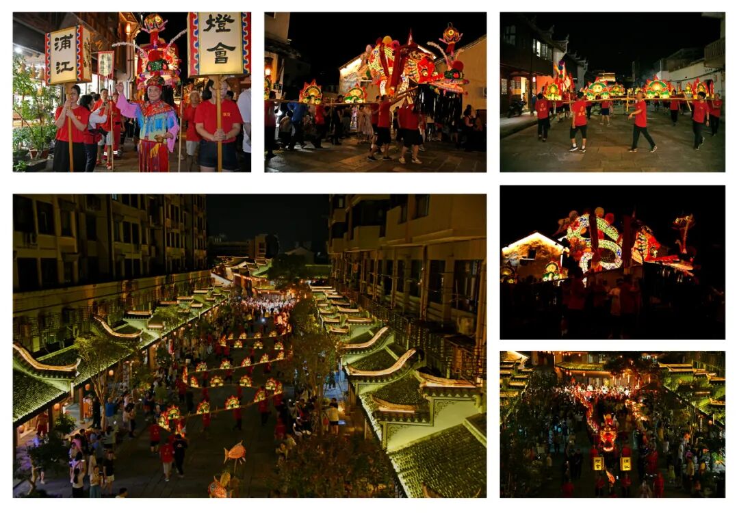 《浦江灯会》刘玲摄影