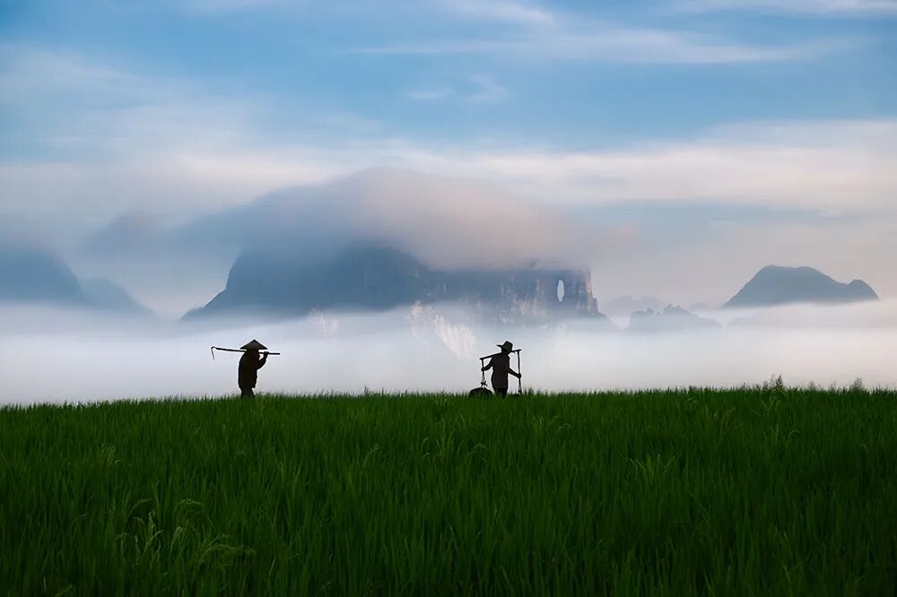 云涌天门 &nbsp;李志英 摄